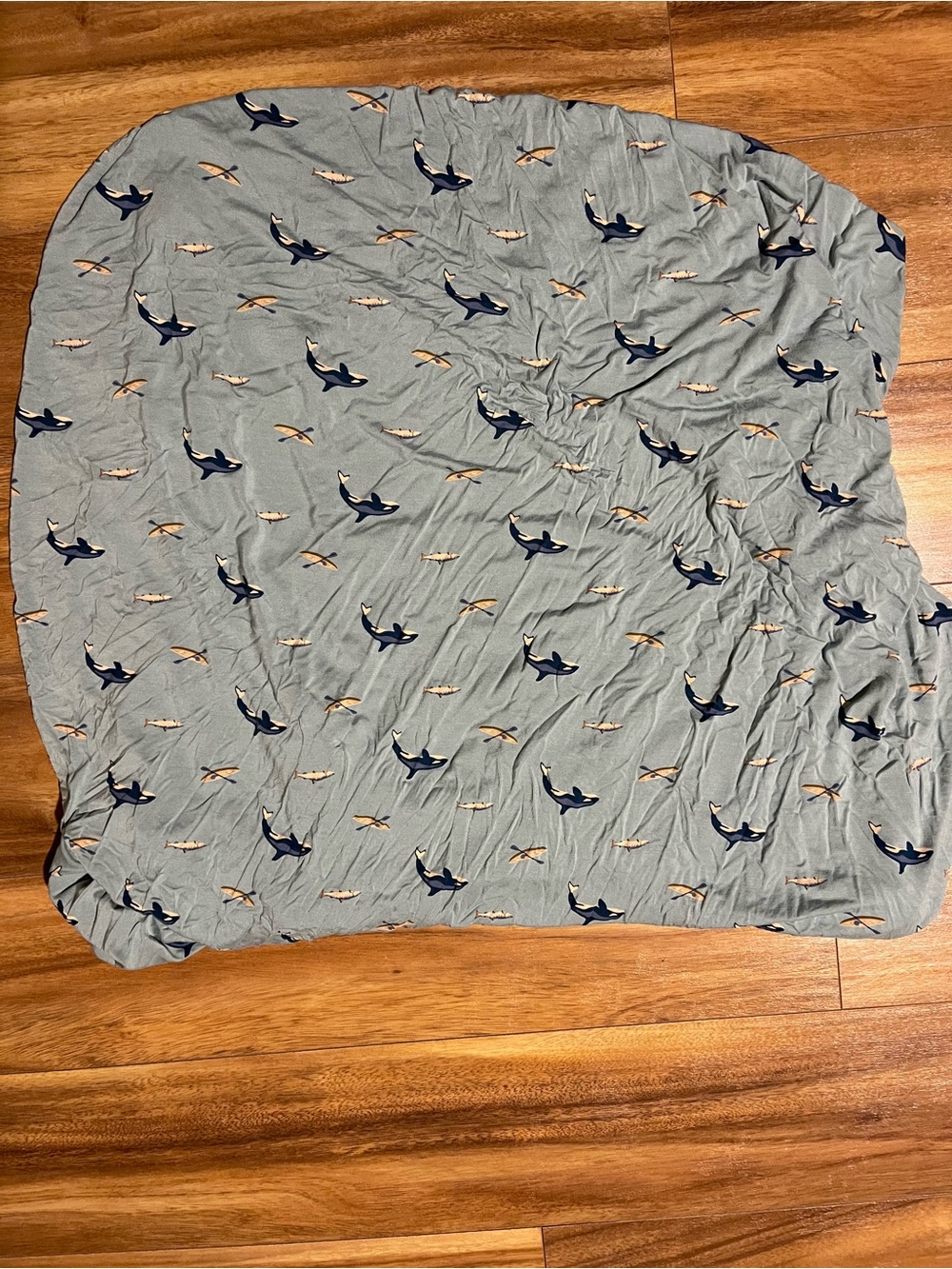 Kyte Baby Orca Print Crib Sheet